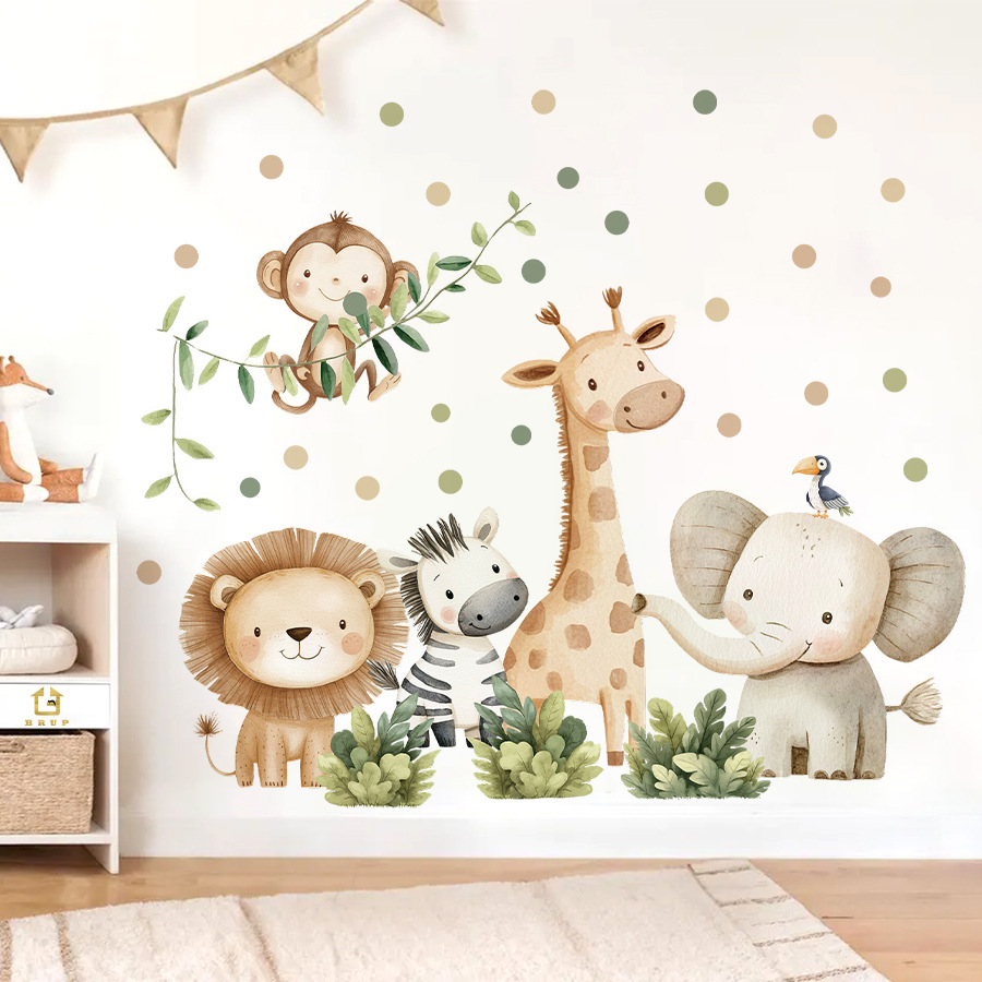 Boho สัตว์ป่าสติ๊กเกอร์ติดผนัง - Baby Girl Nursery Quotes บทวิจารณ์และราคา