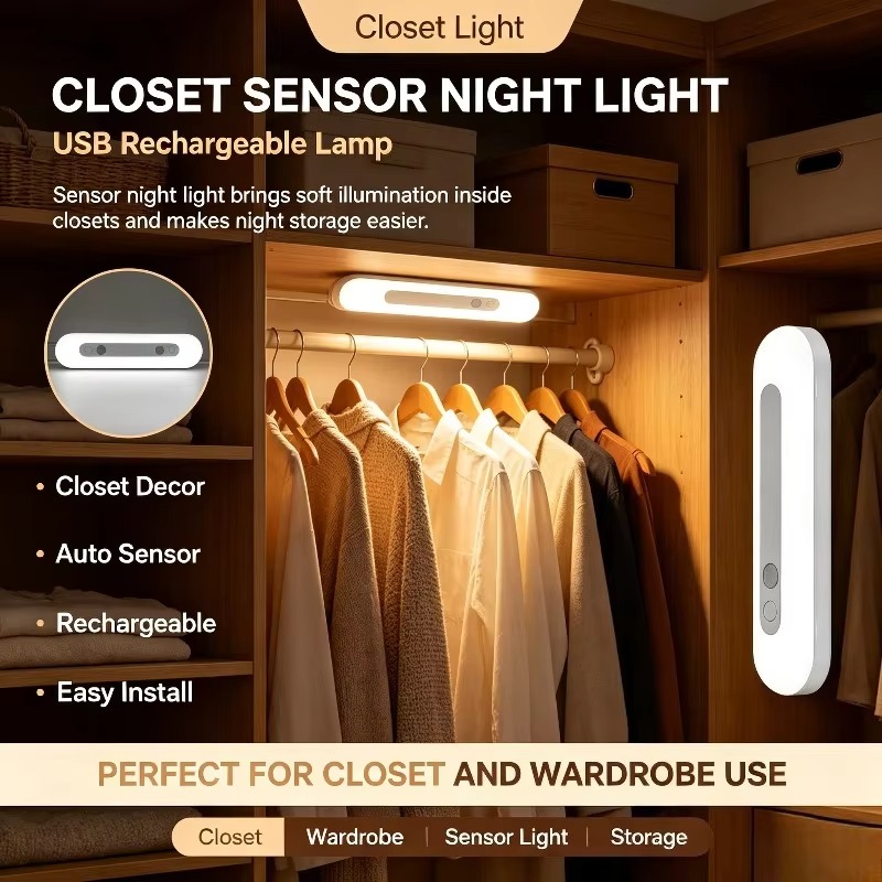 โคมไฟกลางคืนเซ็นเซอร์อัจฉริยะ  - Baby Nursery Wall Lights บทวิจารณ์และราคา