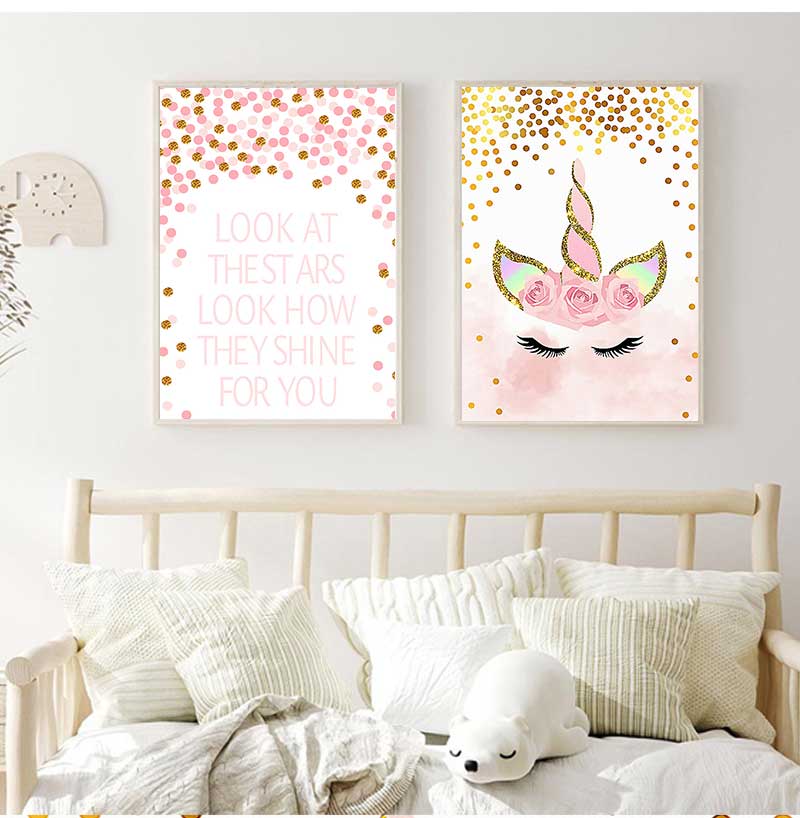 ภาพตกแต่งห้องนอนเด็กผู้หญิง ตก - Baby Girl Nursery Quotes บทวิจารณ์และราคา