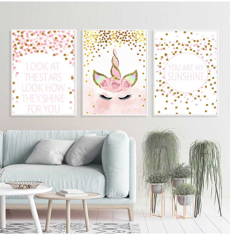 ภาพตกแต่งเด็กผู้หญิงตกแต่งห้อง - Baby Girl Nursery Quotes บทวิจารณ์และราคา