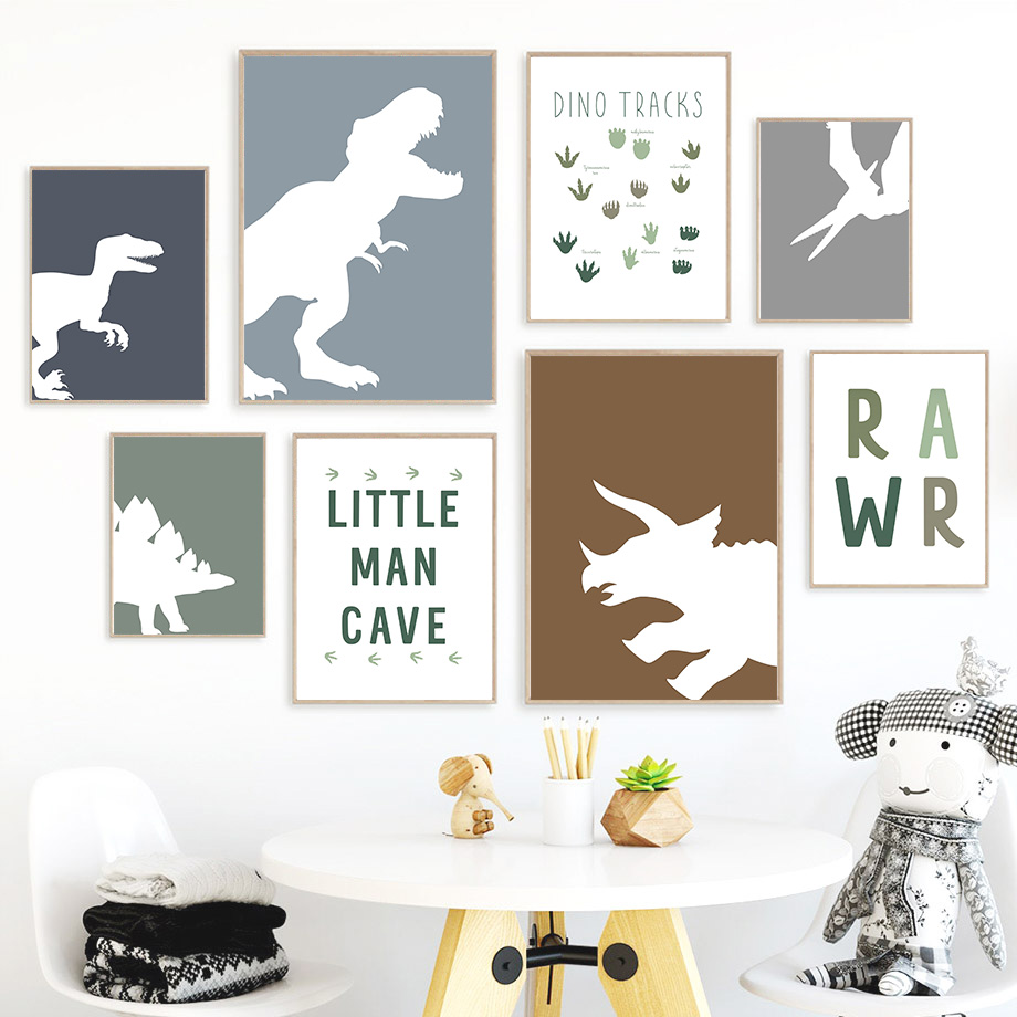 จูราสสิคไดโนเสาร์ไทแรนโนซอรัส  - Baby Girl Nursery Quotes บทวิจารณ์และราคา