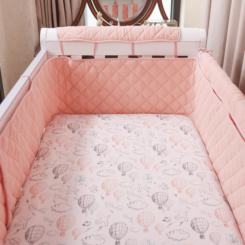 กันชนสำหรับรั้วเตียงเด็กทารกอุ - Baby Nursery Decor Girl บทวิจารณ์และราคา