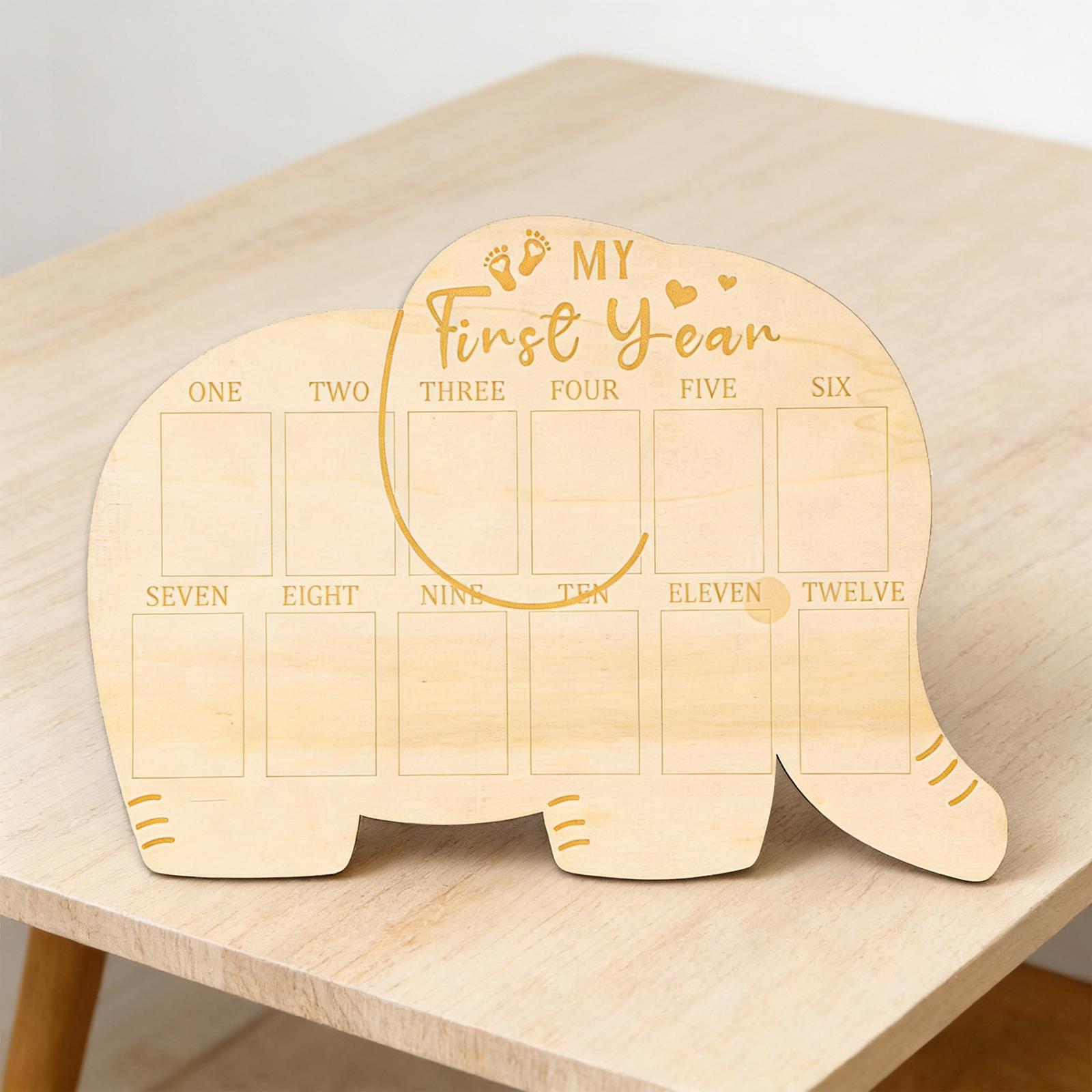 แผ่นไม้ติดรูปภาพบันทึกความทรงจ - Baby Nursery Frames บทวิจารณ์และราคา