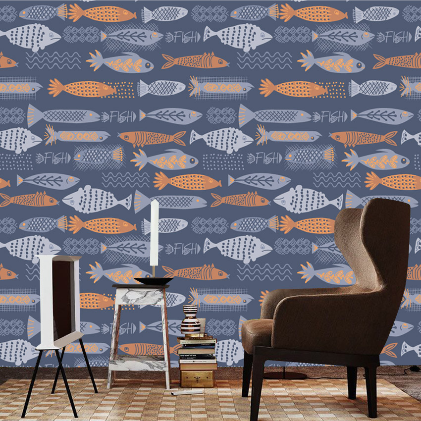วอลเปเปอร์ลายปลา 10+ แบบ กันน้ - Baby Nursery Peel And Stick Wallpaper บทวิจารณ์และราคา